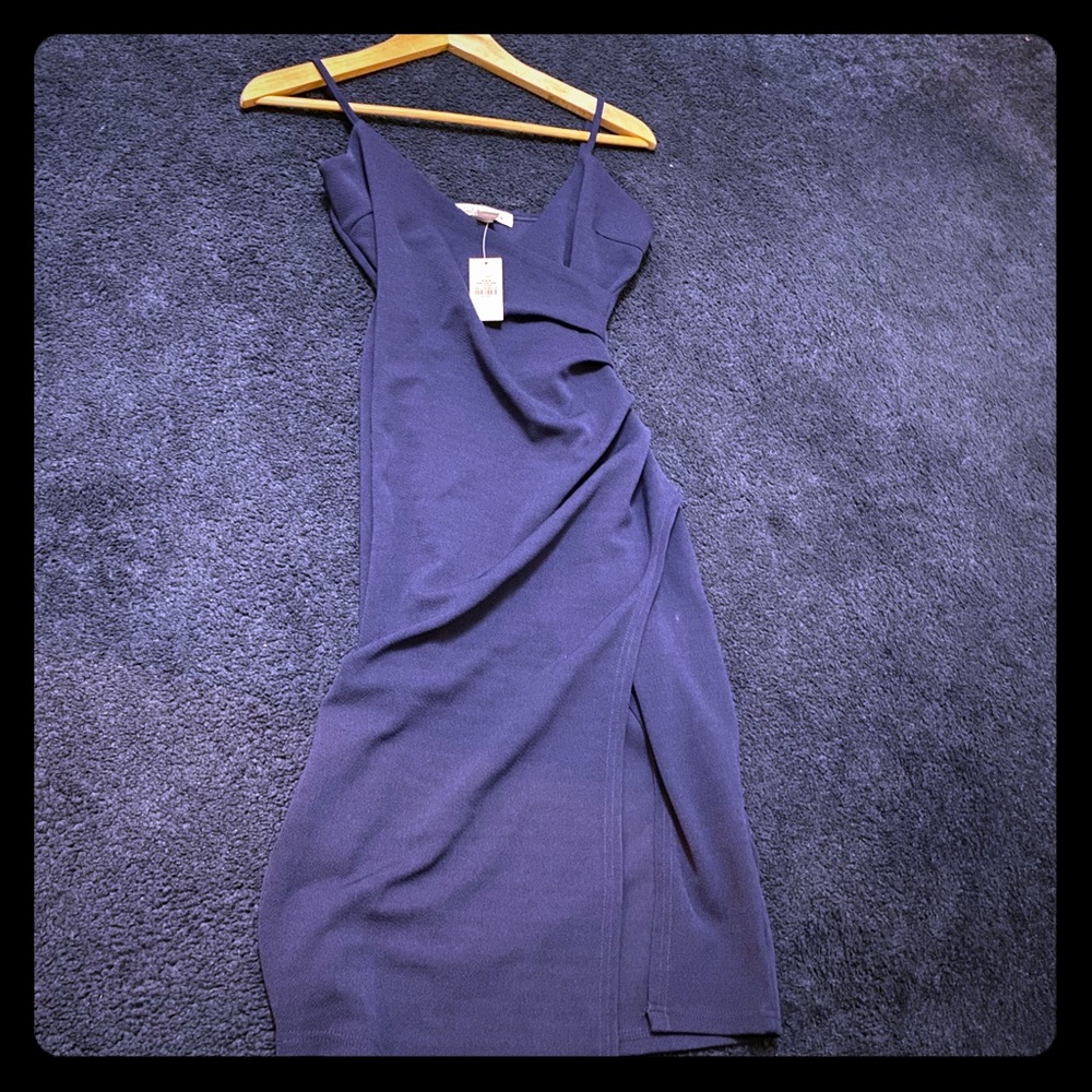 Blue strappy Dress